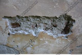 Photo Texture of Wall Plaster Damaged 0009